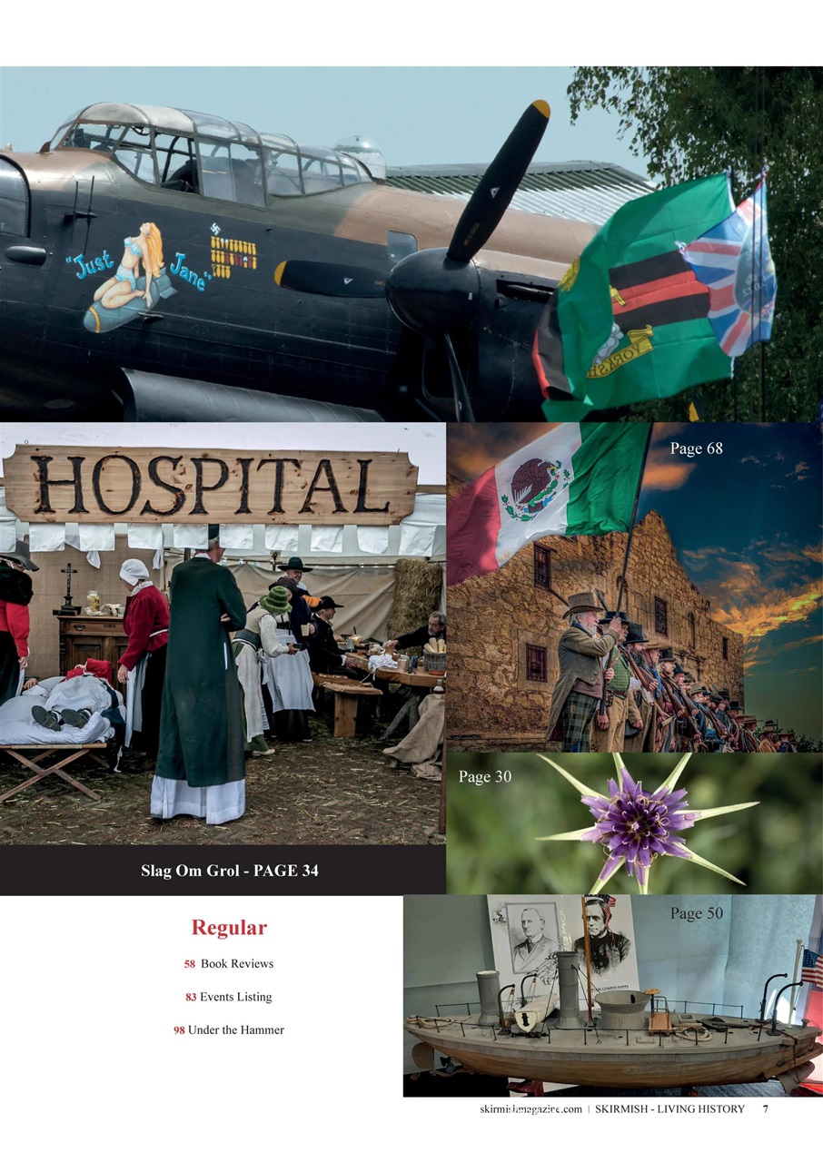 Skirmish Living History Preview Pages