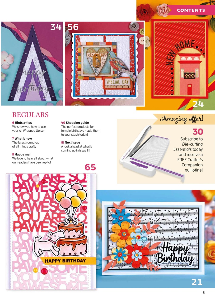 Die-Cutting Essentials Preview Pages