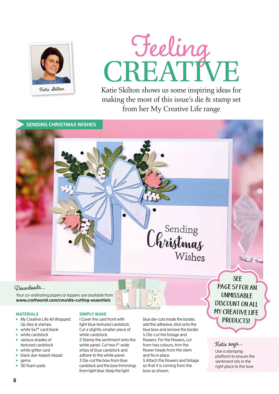 Die-Cutting Essentials Preview Pages