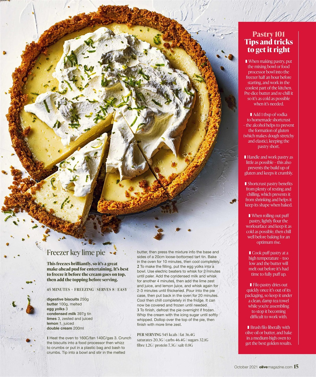 Olive Magazine Preview Pages