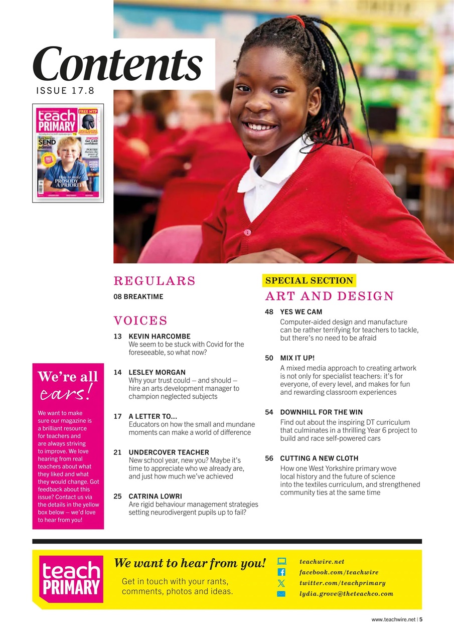 Teach Primary Preview Pages