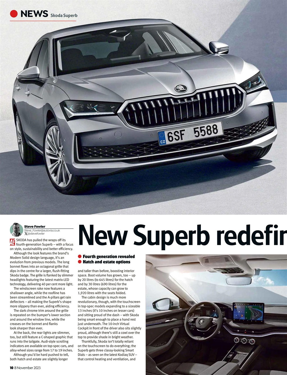 Auto Express Preview Pages