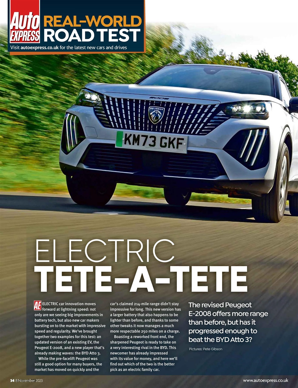 Auto Express Preview Pages