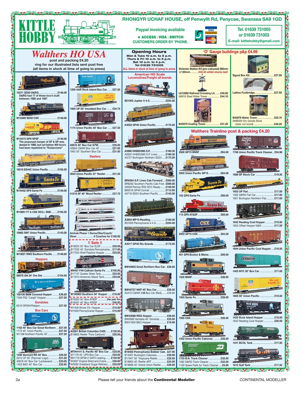 Continental Modeller Preview Pages