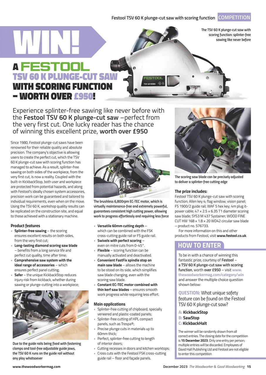 The Woodworker Magazine Preview Pages