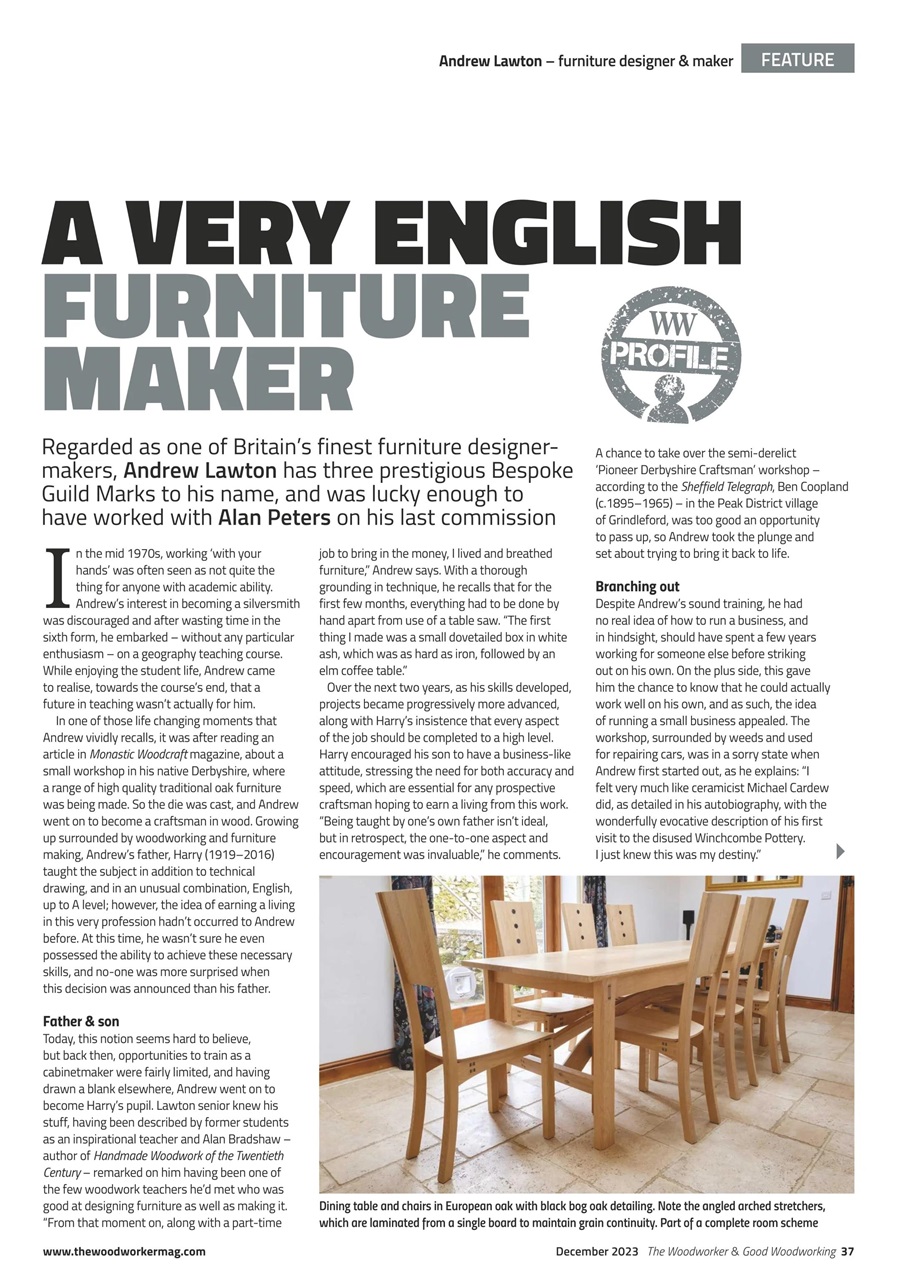 The Woodworker Magazine Preview Pages