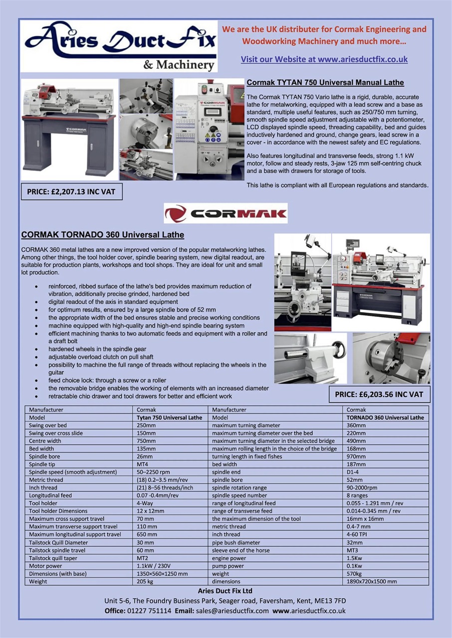 Model Engineer & Workshop Magazine Preview Pages
