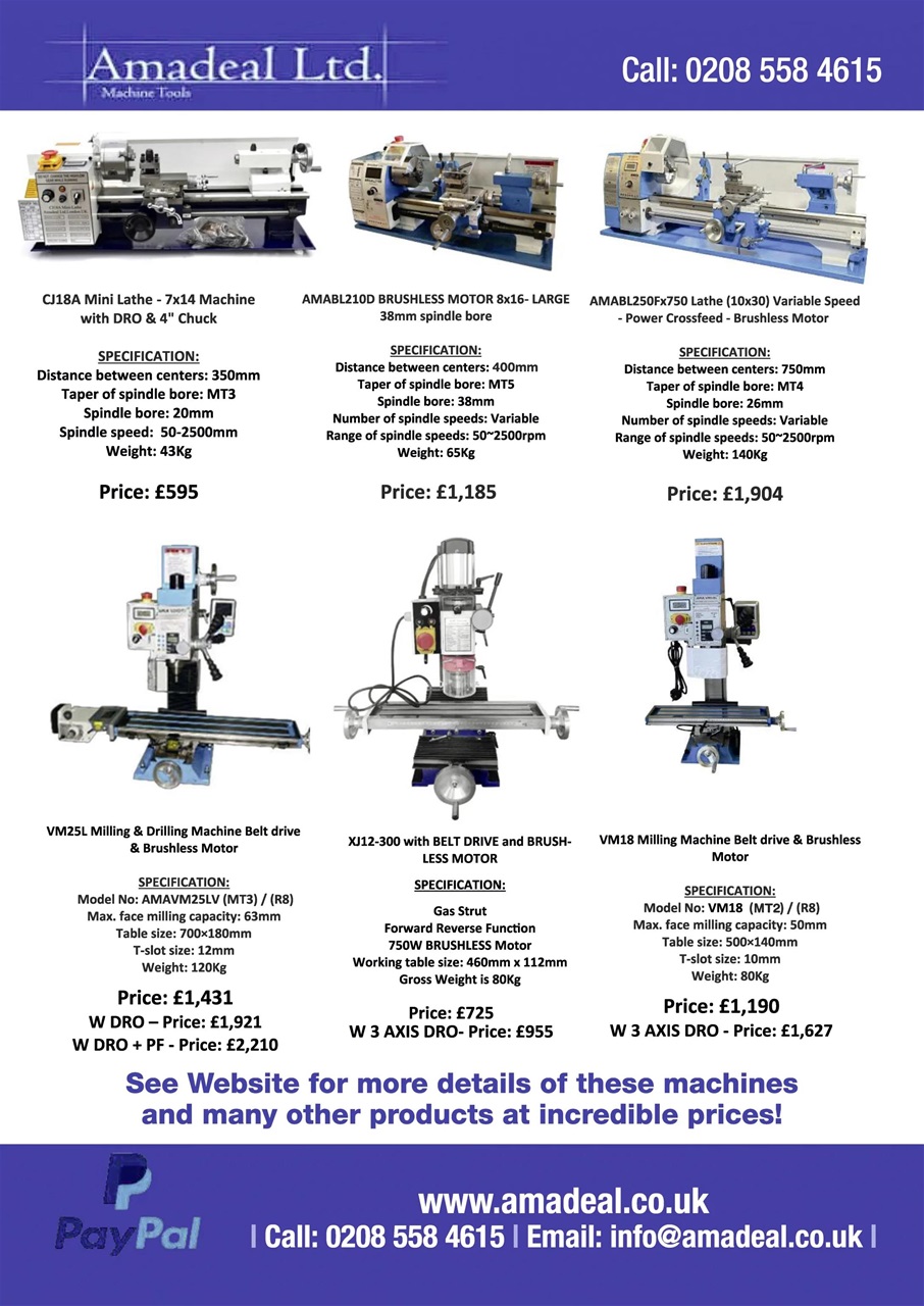 Model Engineer & Workshop Magazine Preview Pages
