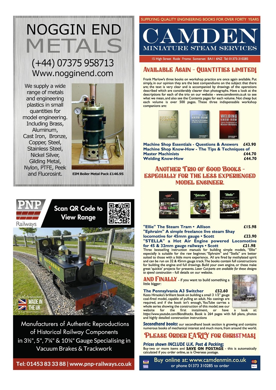 Model Engineer Preview Pages