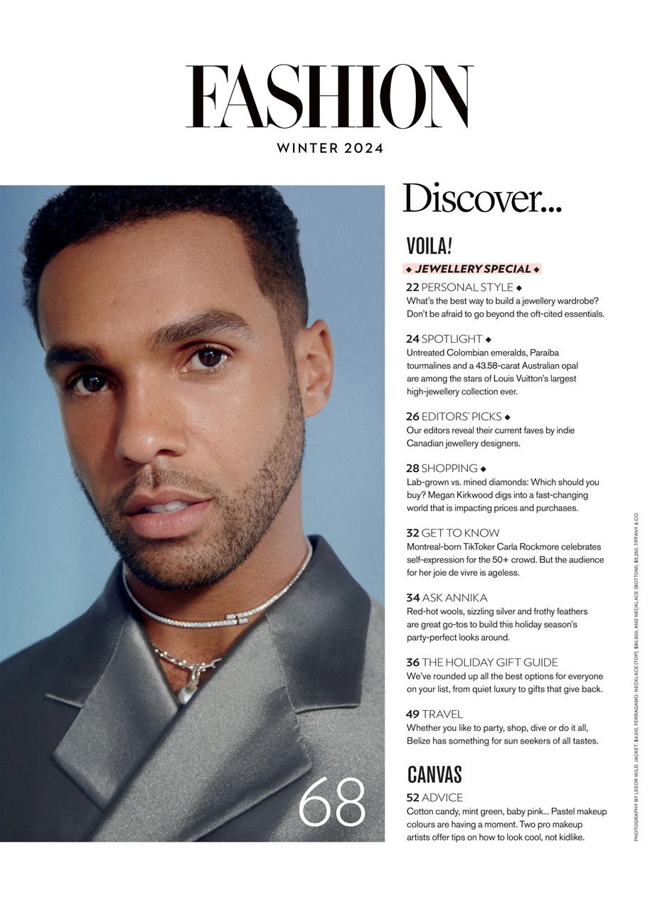 Fashion Magazine Preview Pages