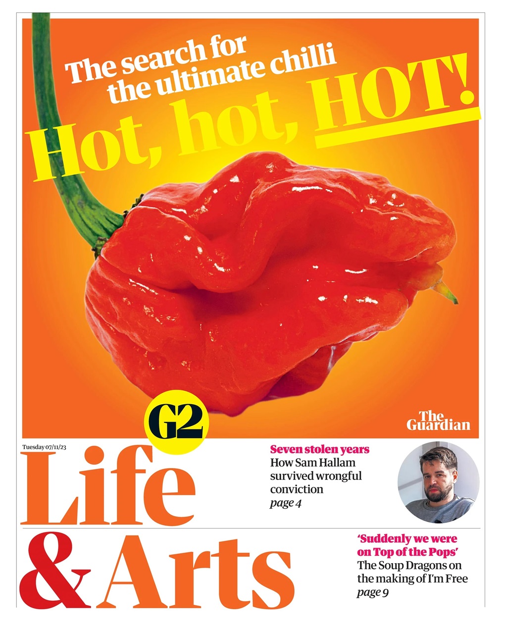 The Guardian Newspaper Preview Pages