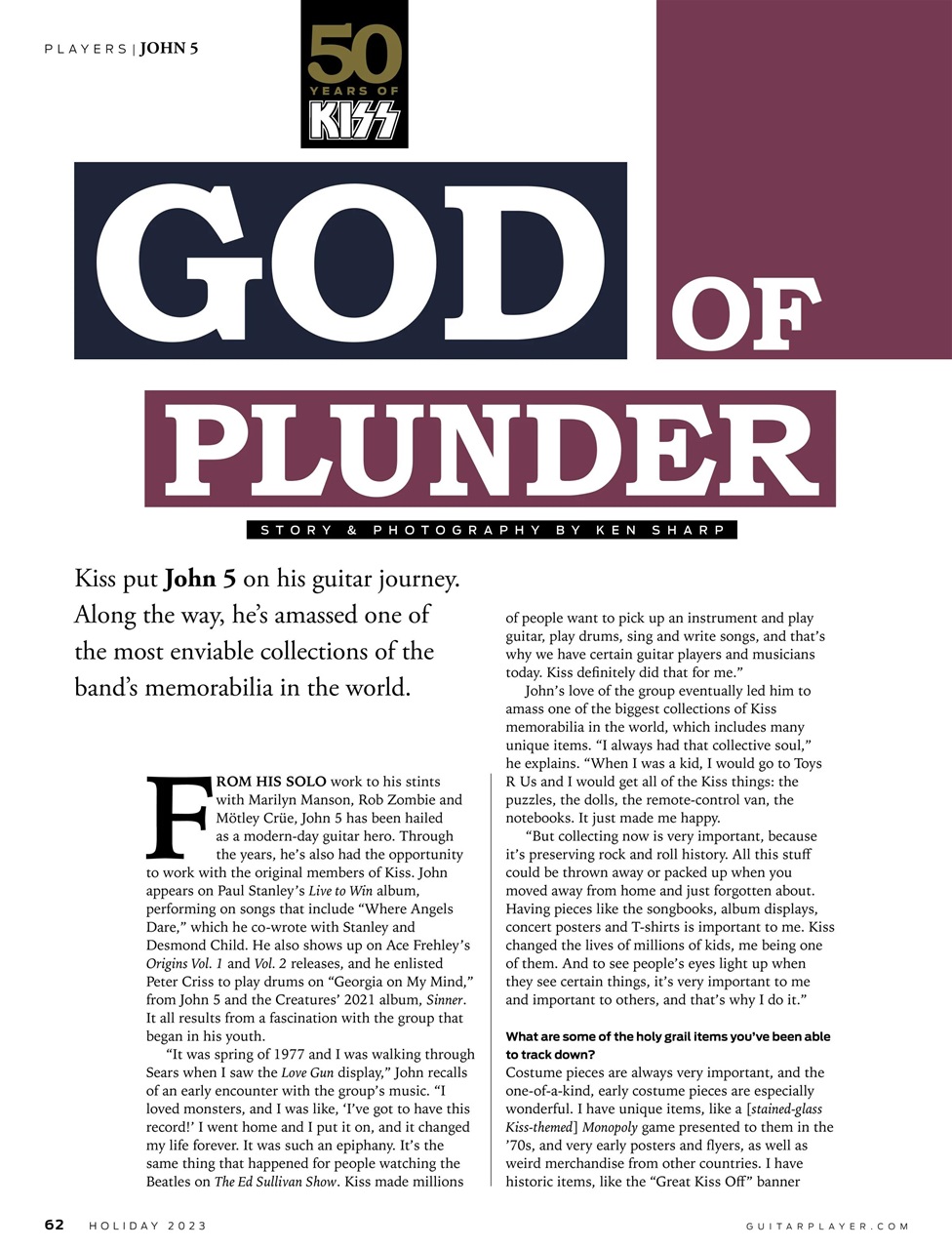 Guitar Player Preview Pages