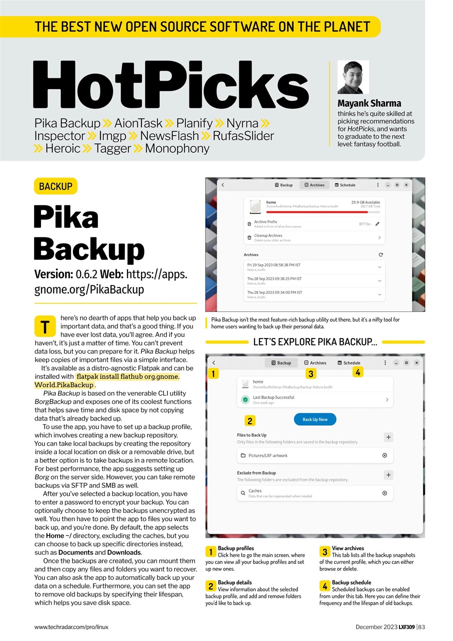Linux Format Preview Pages