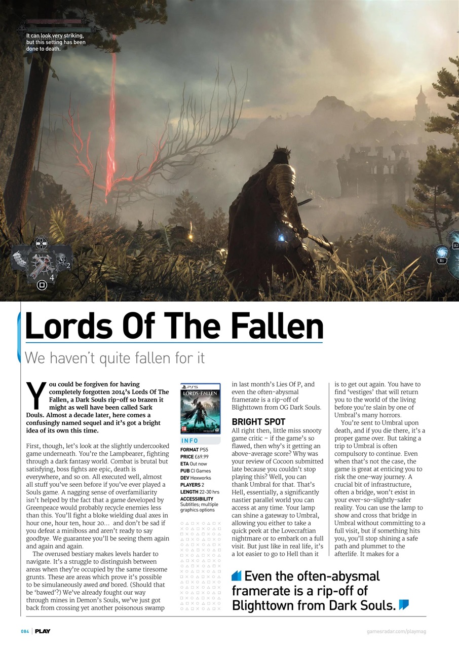 PLAY Magazine Preview Pages