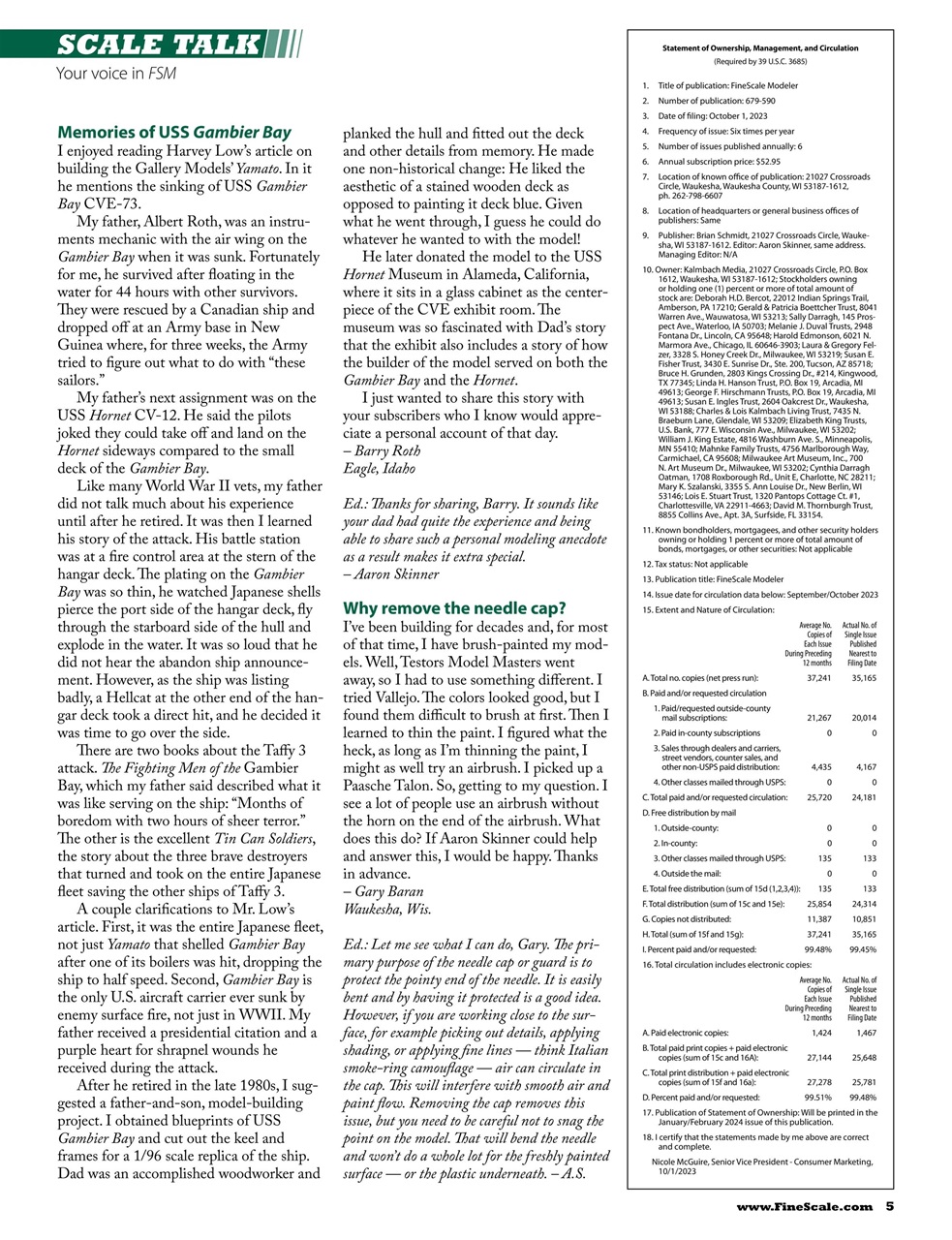 FineScale Modeler Preview Pages