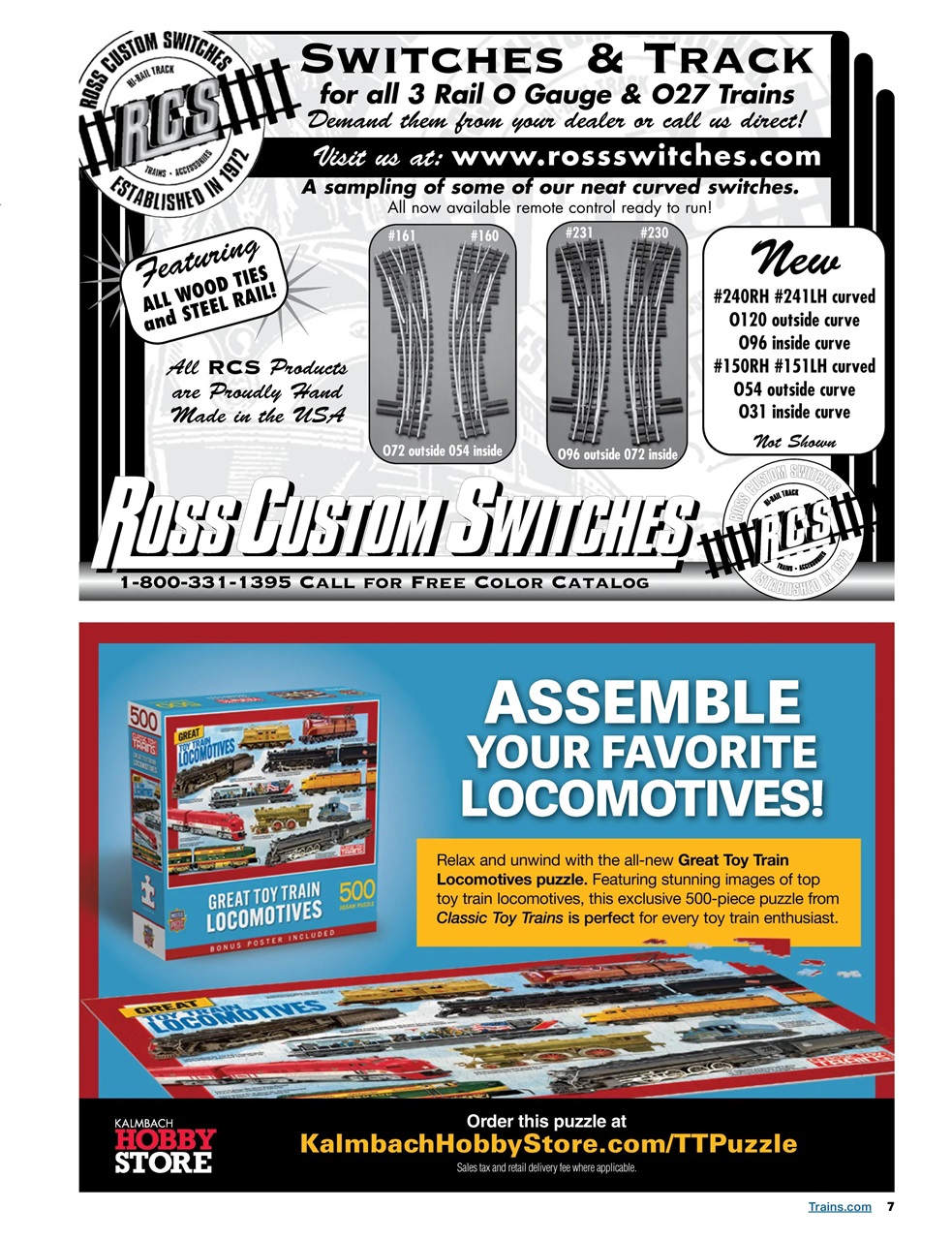 Classic Toy Trains Preview Pages