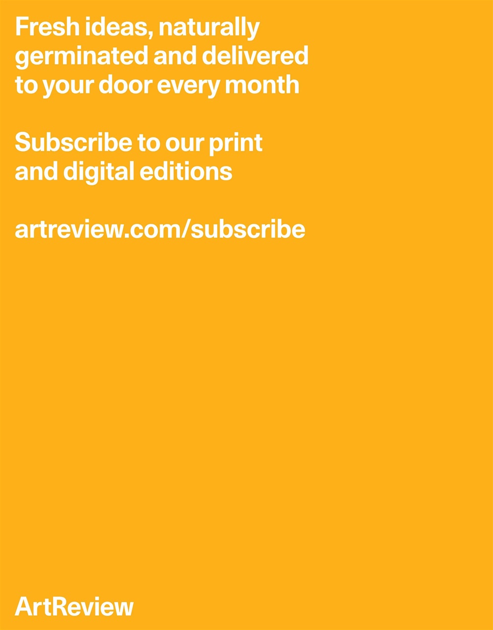 ArtReview Preview Pages