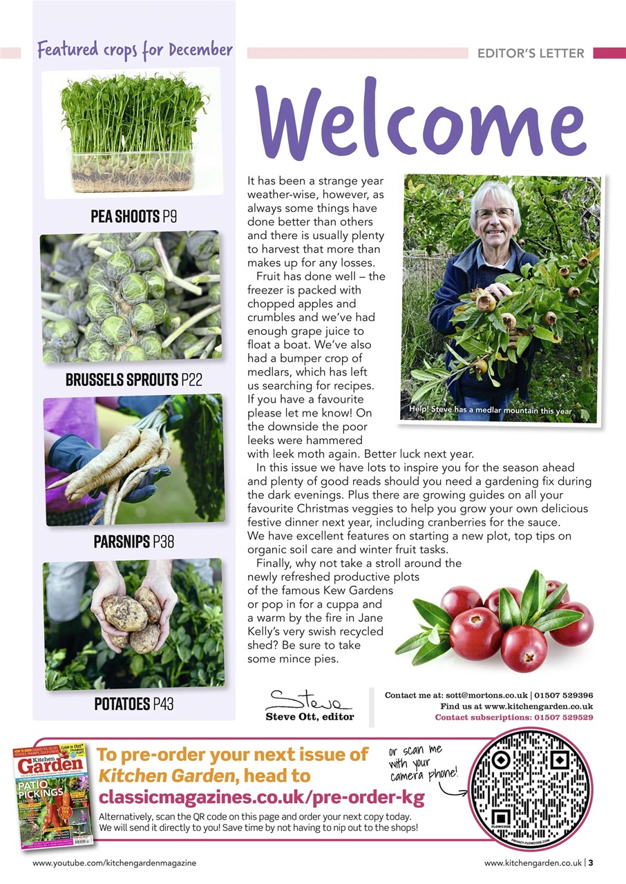 Kitchen Garden Magazine Preview Pages