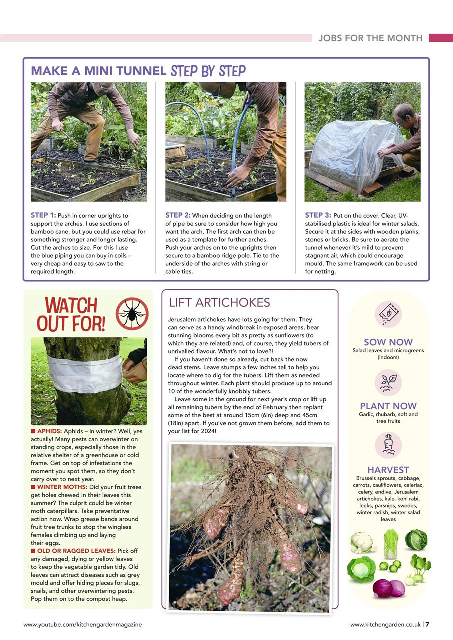 Kitchen Garden Magazine Preview Pages