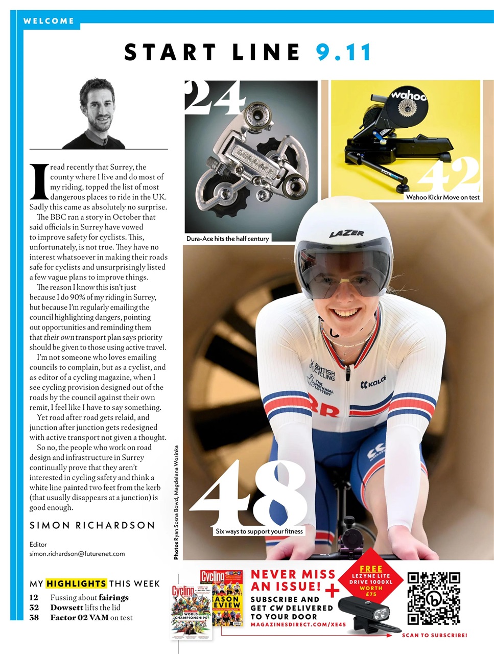 Cycling Weekly Preview Pages