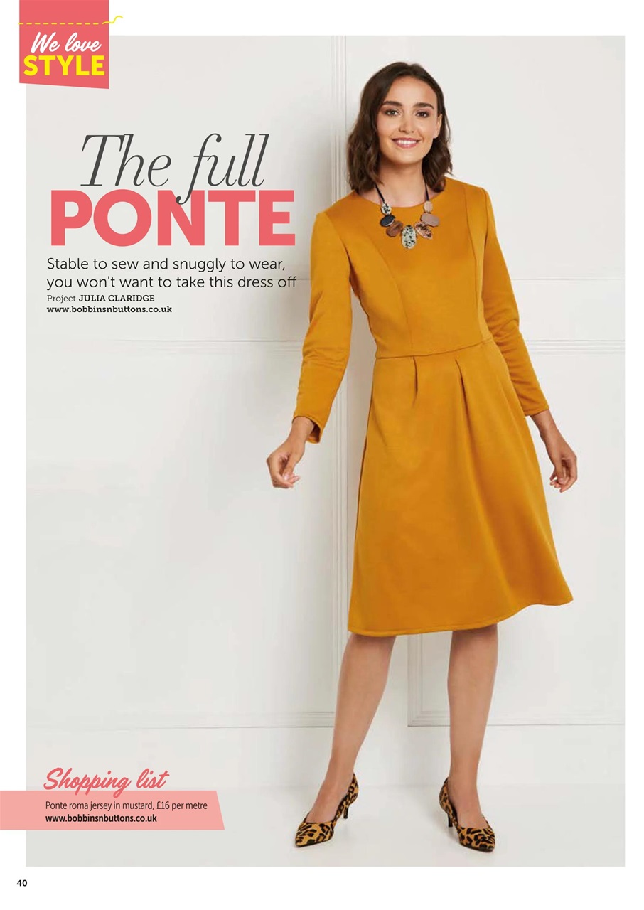 Love Sewing Preview Pages