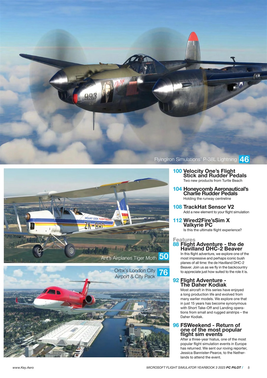 PC Pilot Preview Pages