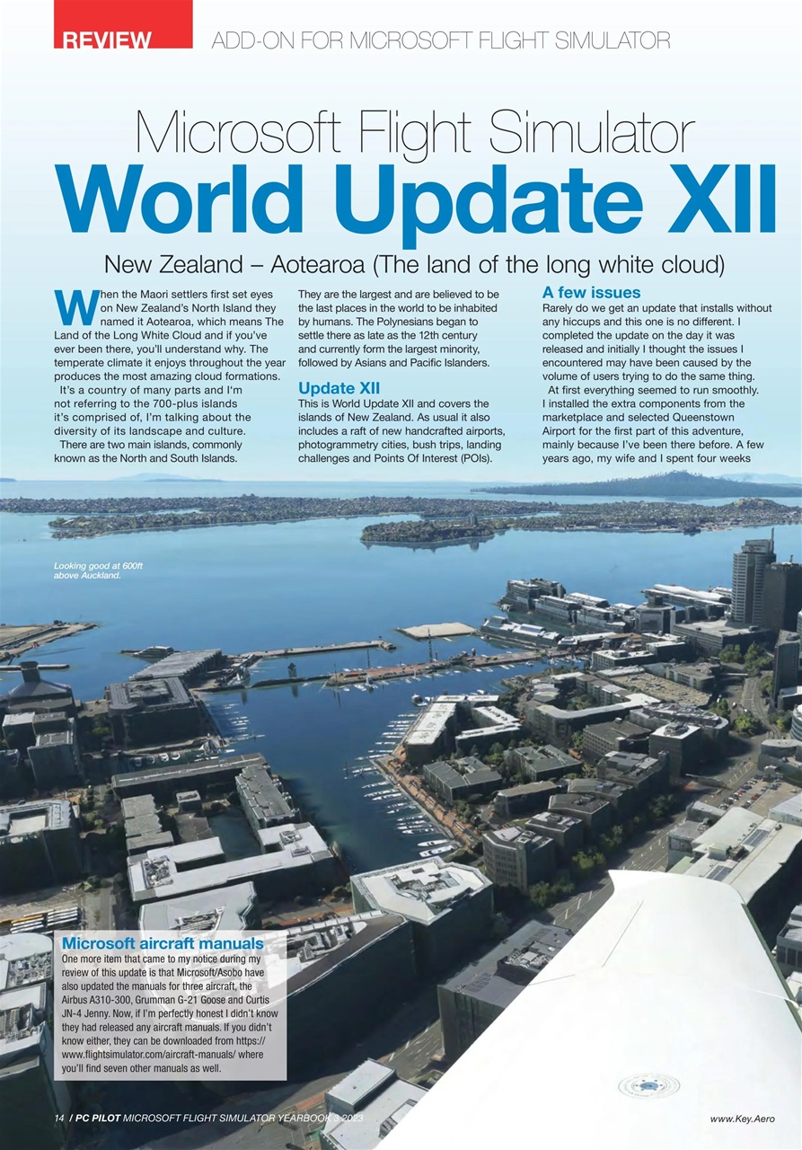 PC Pilot Preview Pages