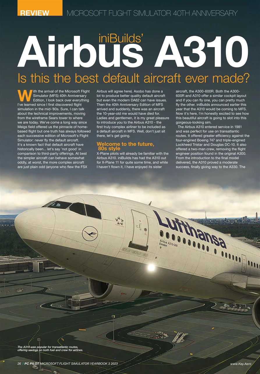 PC Pilot Preview Pages