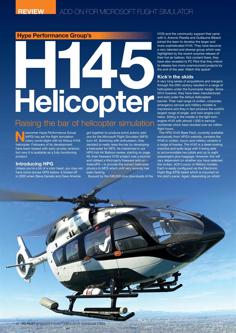 PC Pilot Preview Pages