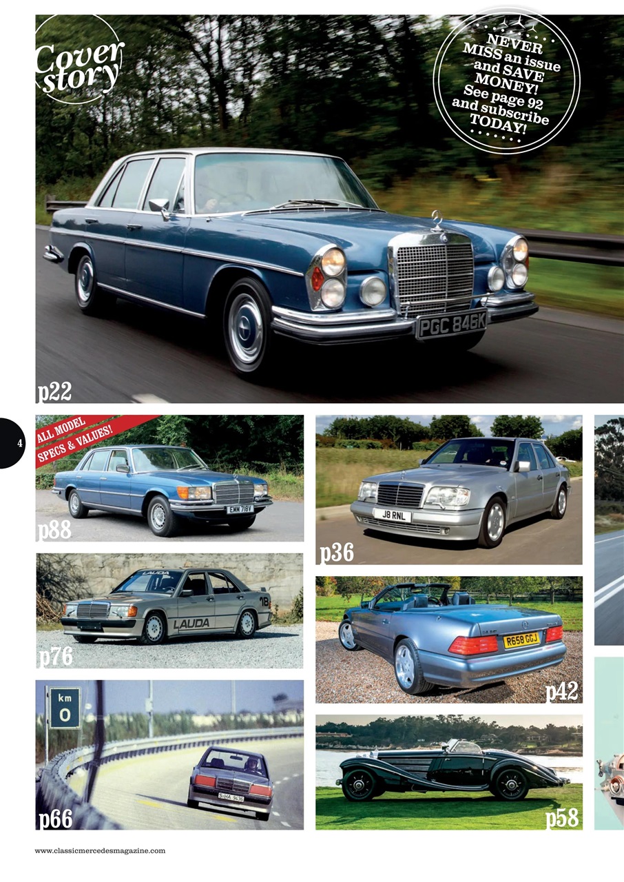 Mercedes Enthusiast Preview Pages