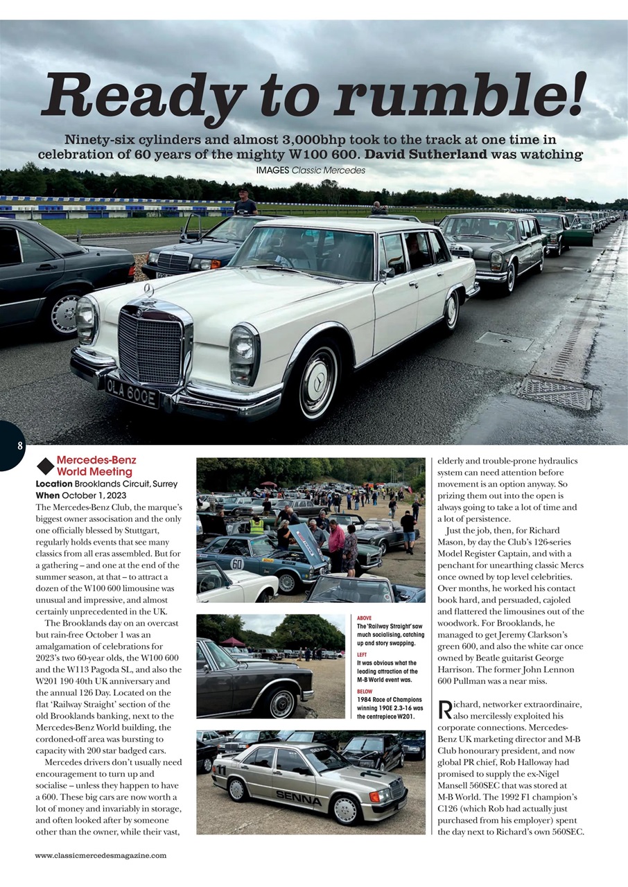 Mercedes Enthusiast Preview Pages