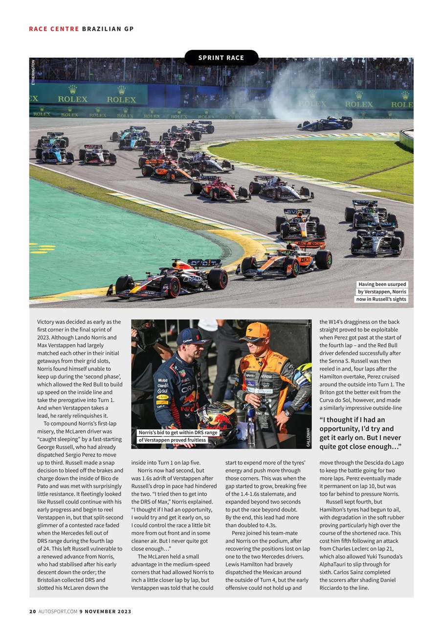 Autosport Preview Pages