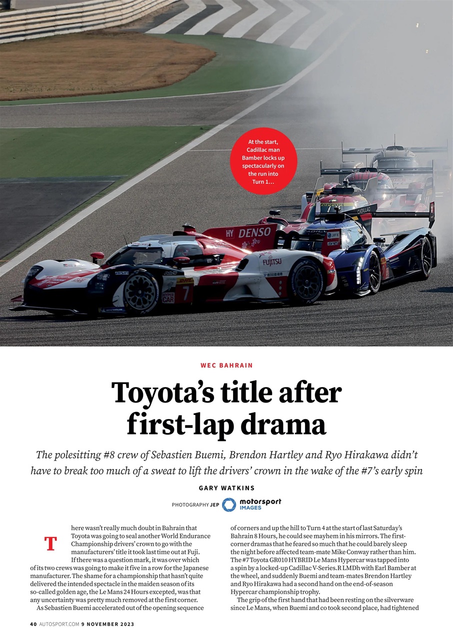 Autosport Preview Pages