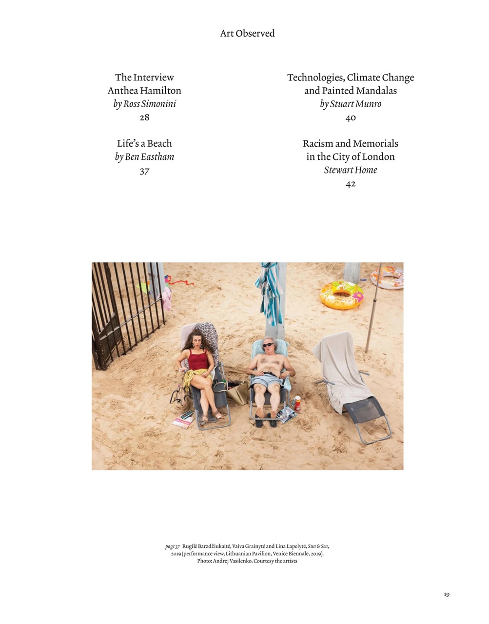 ArtReview Preview Pages