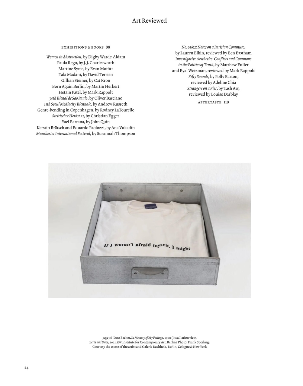 ArtReview Preview Pages