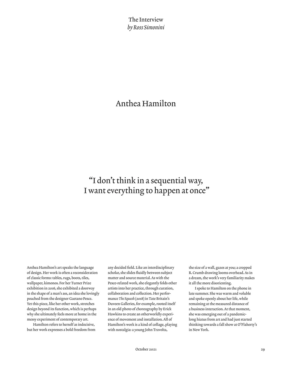 ArtReview Preview Pages