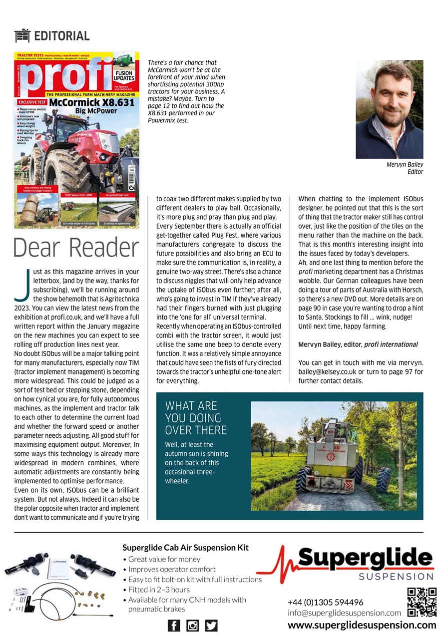 Profi International Preview Pages