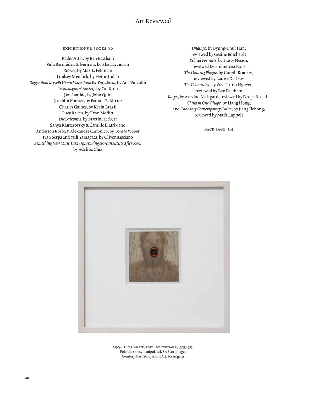 ArtReview Preview Pages