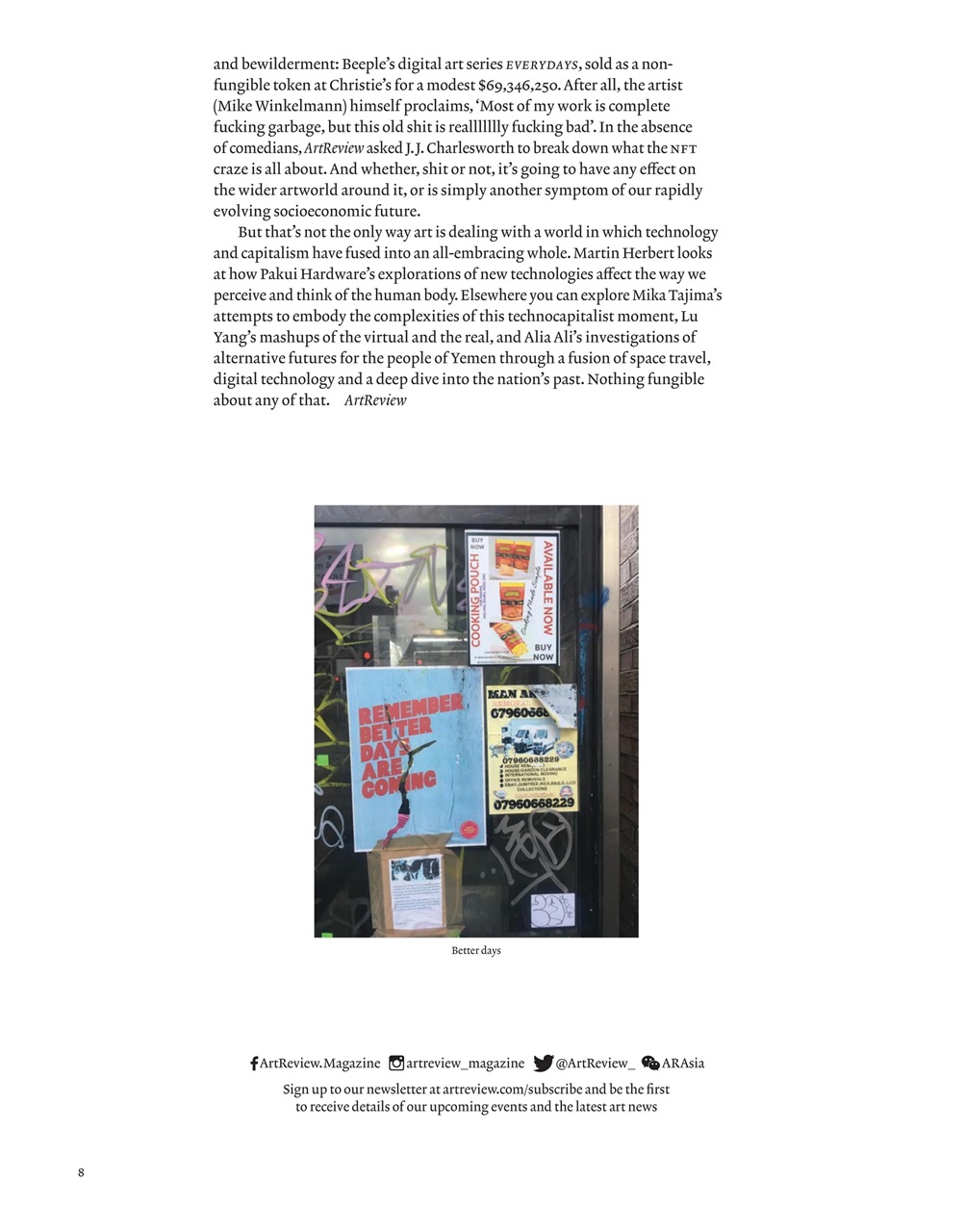 ArtReview Preview Pages