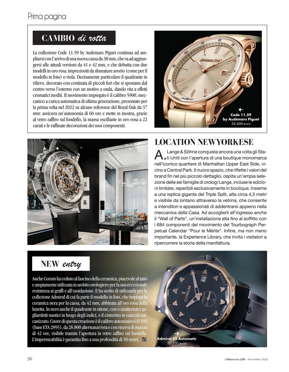 L'Orologio Preview Pages