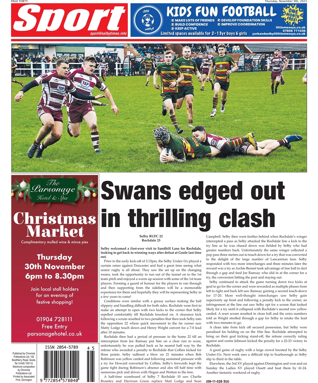Selby Times Preview Pages