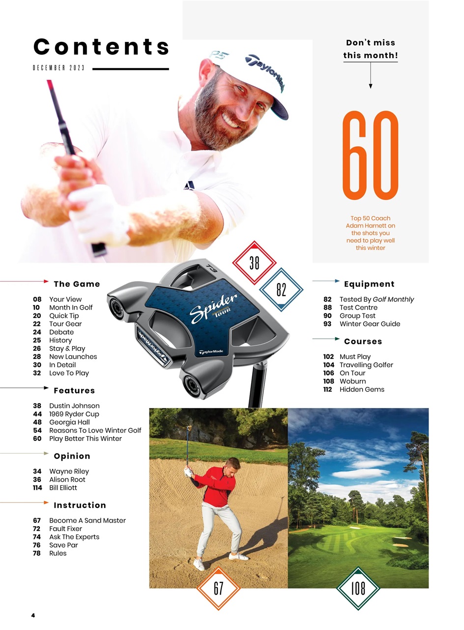 Golf Monthly Preview Pages