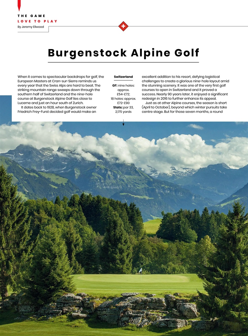 Golf Monthly Preview Pages