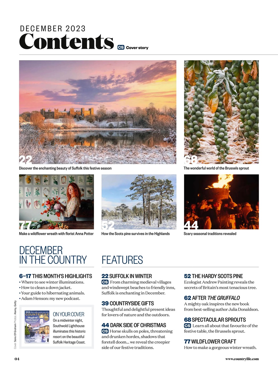 BBC Countryfile Magazine Preview Pages