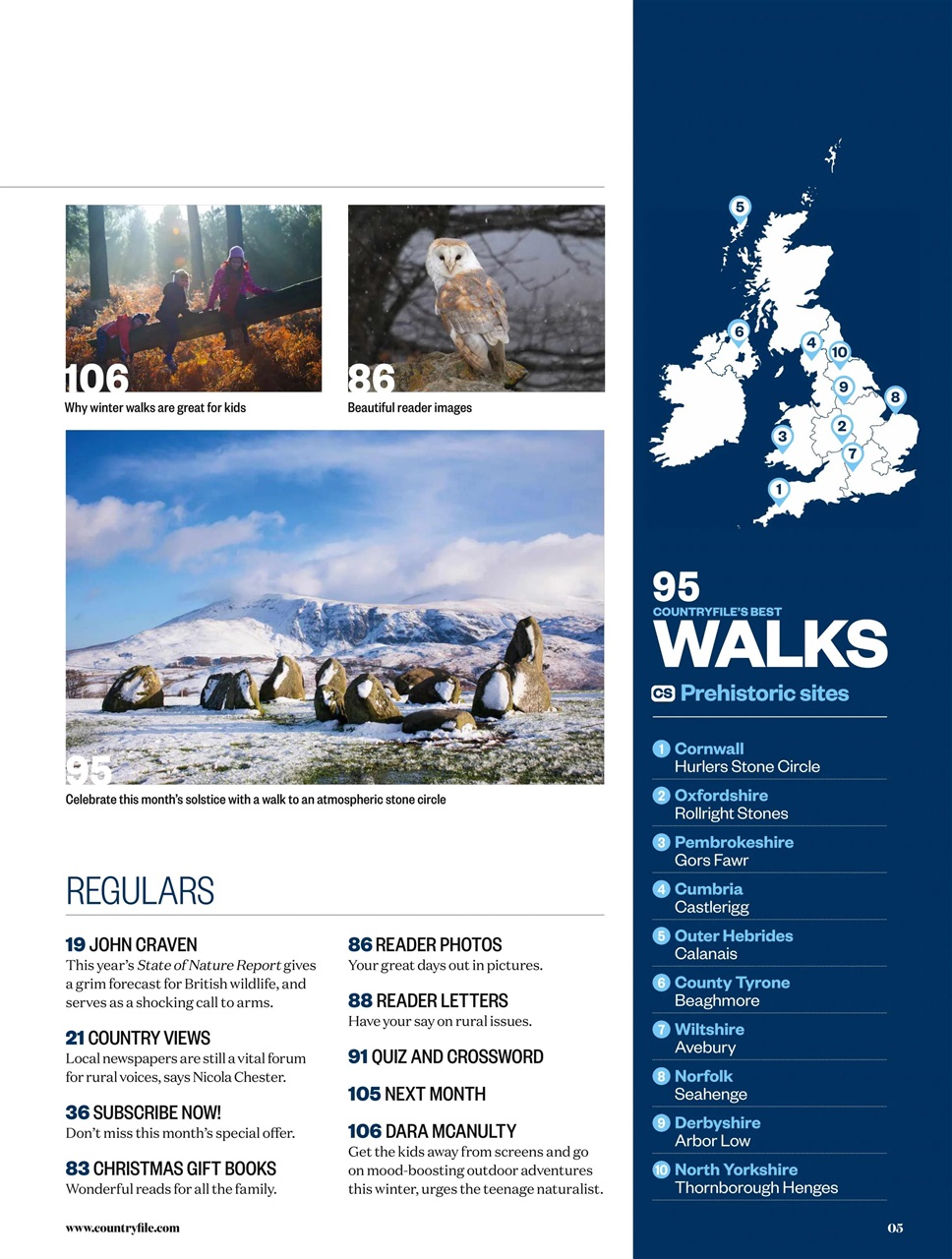 BBC Countryfile Magazine Preview Pages