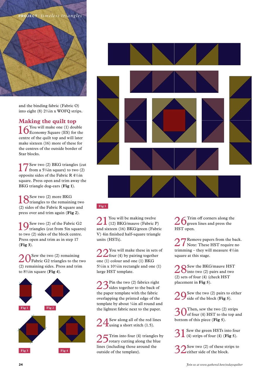 Today’s Quilter Preview Pages