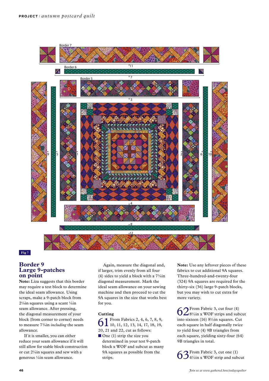 Today’s Quilter Preview Pages