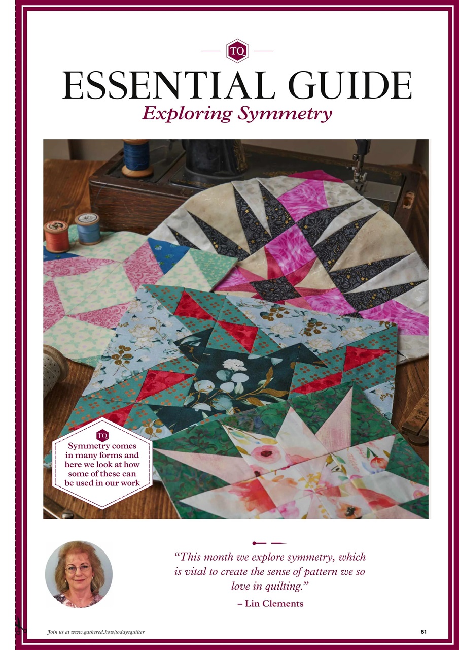 Today’s Quilter Preview Pages