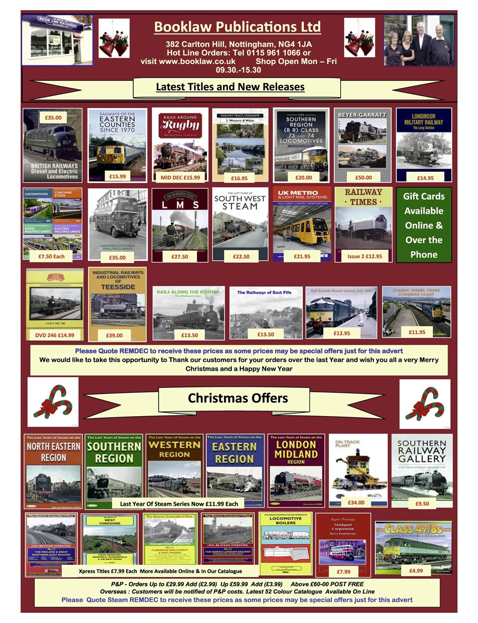 Rail Express Preview Pages