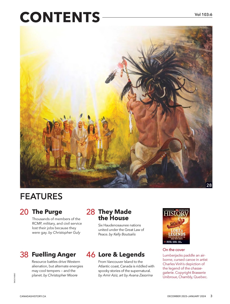 Canada's History Preview Pages